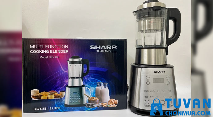 Máy làm sữa hạt Sharp KS-168 Máy làm sữa hạt Sharp KS-168