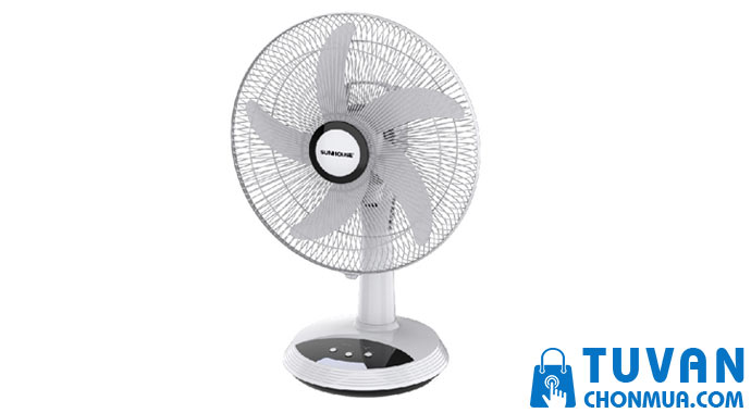 Quạt sạc điện Sunhouse SHD7223 Quạt sạc điện Sunhouse SHD7223