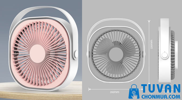 Quạt tích điện để bàn CTFAST M102 Quạt tích điện để bàn CTFAST M102