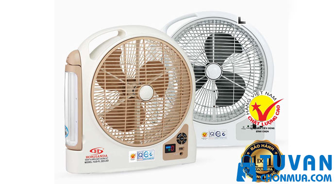 Quạt tích điện Honjianda dạng hộp Quạt tích điện Honjianda dạng hộp