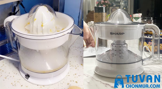 Máy vắt cam Sharp EJ-J256-WH 25W Máy vắt cam Sharp EJ-J256-WH 25W