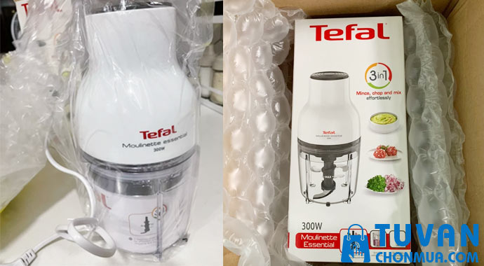 Máy xay thực phẩm Tefal 3 trong 1 MB520138 Máy xay thực phẩm Tefal 3 trong 1 MB520138